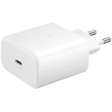 Samsung EP-TA845XWE Samsung USB-C 45W kelioninis įkroviklis, baltas, baltas