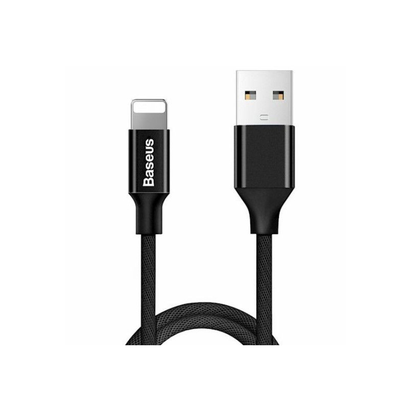 Baseus Yiven USB - Lightning kabelis 1,2 m 2A juodas