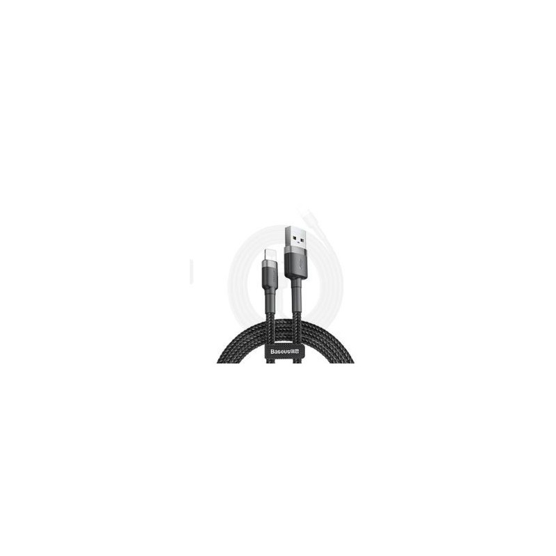 Baseus Apple CAFULE CABLE - USB TO LIGHTNING - 2.4A 1 METER Black