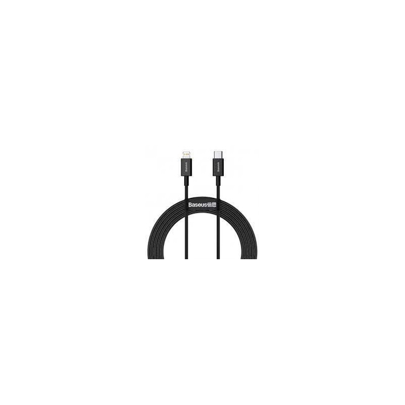 Baseus LAIDAS „LIGHTNING“ Į USB-C 2M / JUODAS CATLYS-C01