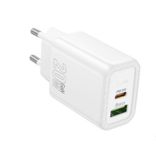 Hoco N61 Gentle PD20W+QC3.0 charger(EU) White