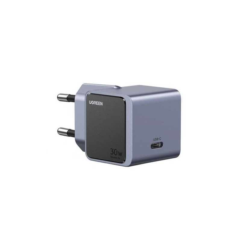 Ugreen X503 NexodeS USB-C 30W GaN greitasis įkroviklis, pilkas