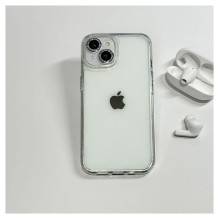 iLike Apple iPhone 14 STARS LENS ACRYLIC COVER White