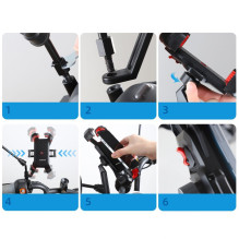 Joyroom Joyroom motorcycle phone holder black (JR-ZS288-m) Joyroom Joyroom motorcycle phone holder black (JR-ZS288-m)