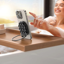 Joyroom Joyroom JR-ZS418 Smartphone Holder with Stand and Suction Cups with MagSafe - Black