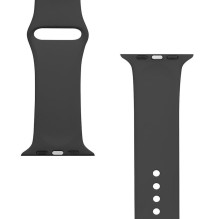 Tactical Apple Watch 42 / 44 / 45mm Silicone Strap Black