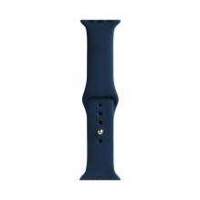 Evelatus Apple Watch 42 / 44 / 45mm Silicone Loop Watch Straps (S / M 110mm) Blue