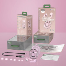 Acefast Acefast T6 TWS Bluetooth In-Ear Wireless Headphones - Pink
