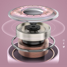 Acefast Acefast T6 TWS Bluetooth In-Ear Wireless Headphones - Pink