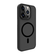„Evelatus“ „Apple iPhone 15 Pro Max Hybird“ dėklas su „Magsafe PC+TPU“ stikliuku, juodas „Evelatus“ „Apple iPhone 15 Pro Max Hybird“ dėklas su „Magsafe PC+TPU“ stikliuku, juodas