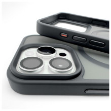 Evelatus Apple iPhone 15 Pro Max Hybird Case With Magsafe PC+TPU Black