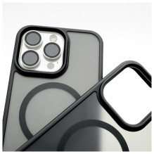 Evelatus Apple iPhone 15 Pro Max Hybird Case With Magsafe PC+TPU Black