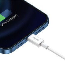 „Baseus Superior USB - Lightning“ 2.4A 2 m laidas, baltas (CALYS-C02)