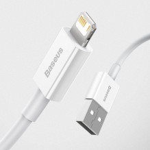 Baseus Baseus Superior USB - Lightning 2.4A 2 m cable White (CALYS-C02)