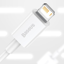 Baseus Baseus Superior USB - Lightning 2.4A 2 m cable White (CALYS-C02)