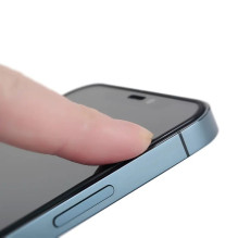 „Evelatus Apple iPhone XR / 11“ guminis apsauginis 3D stiklo pilnas dangtelis nuo įtrūkimų, antistatinis, su Japonija ir