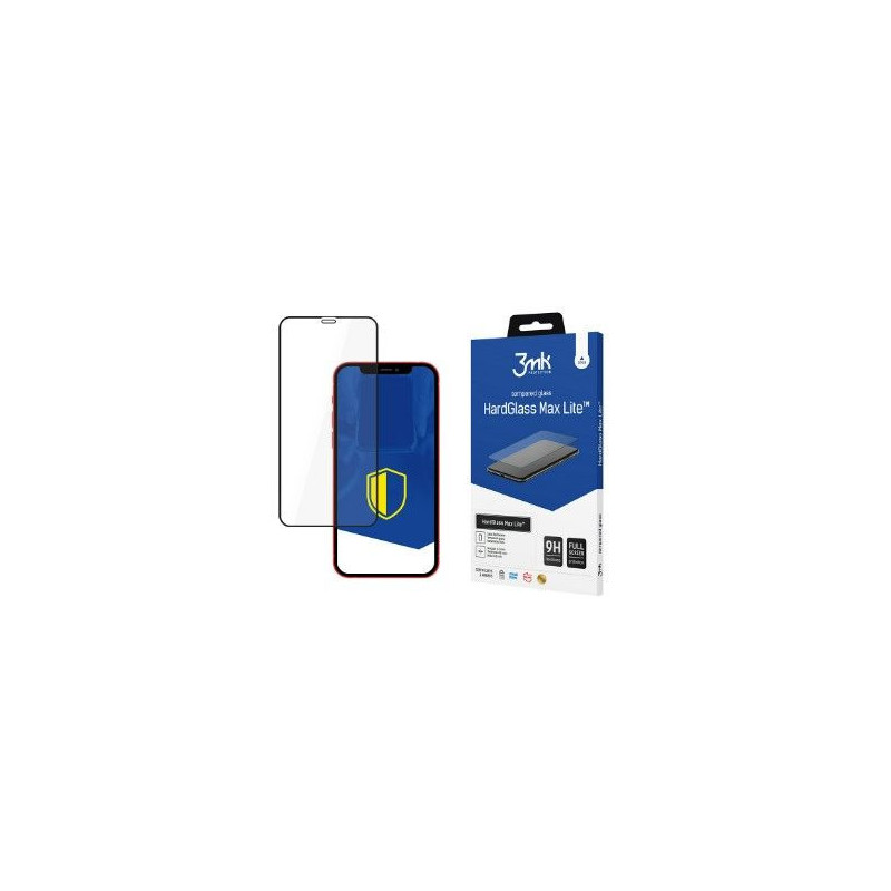 3MK Apple iPhone 12 / 12 Pro kietojo stiklo Max Lite dėklas