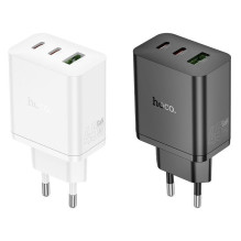 Hoco N50 Scenery PD45W(2C1A) charger(EU) Black