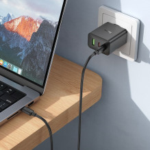 Hoco N50 Scenery PD45W(2C1A) charger(EU) White