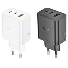Hoco N51 Scenery PD65W(2C1A) charger(EU) White