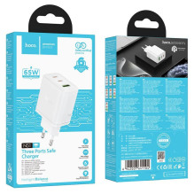 Hoco N51 Scenery PD65W(2C1A) charger(EU) White