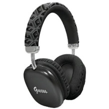 „Guess Gcube“ metalinio scenarijaus logotipo „Bluetooth“ laikrodis, juodas