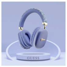 Guess Gcube Metallic Script Logo Bluetooth Purple
