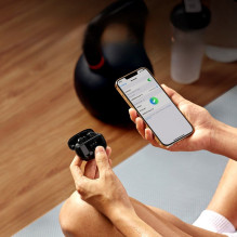 „Ugreen TWS ANC“ belaidės ausinės „Ugreen WS106 HiTune T3“ – juodos