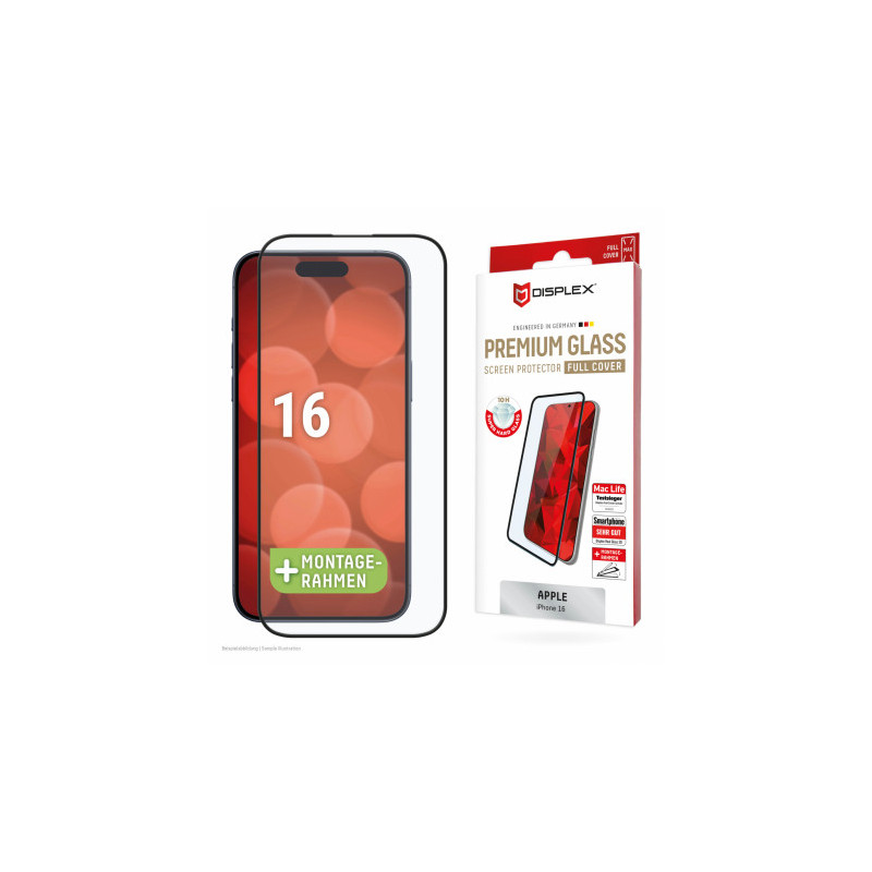 DISPLEX Premium Glass FC iPhone 16