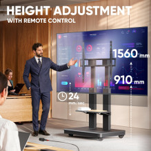 TV SET ACC MOBILE STAND / 50-120 / BLACK TS2811E-B ONKRON TV SET ACC MOBILE STAND / 50-120 / BLACK TS2811E-B ONKRON