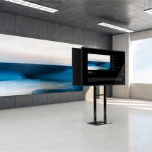 TV SET ACC MOBILE STAND / 55-100 / BLACK FPRO2L-20-B ONKRON TV SET ACC MOBILE STAND / 55-100 / BLACK FPRO2L-20-B ONKRON