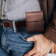 ROYAL Crazy Horse universal horizontal leather belt holster size V for SAMSUNG FLIP 1 / 2 / 3 / 4 / HUAWEI P50 Pocket / ROYAL Crazy Horse universal horizontal leather belt holster size V for SAMSUNG FLIP 1 / 2 / 3 / 4 / HUAWEI P50 Pocket /