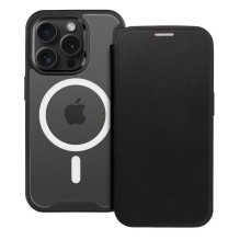 SMART MAG dėklas, suderinamas su „MagSafe“, skirtas IPHONE 15 Plus, juodas