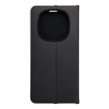 Flip case for Xiaomi Redmi NOTE 14 PRO 4G Luna Book Carbon black