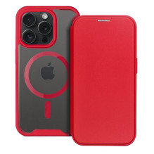 SMART MAG Book case compatible with MagSafe for IPHONE 15 Pro Max red SMART MAG Book case compatible with MagSafe for IPHONE 15 Pro Max red
