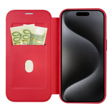 SMART MAG Book case compatible with MagSafe for IPHONE 15 Pro Max red SMART MAG Book case compatible with MagSafe for IPHONE 15 Pro Max red