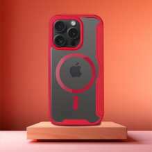 SMART MAG Book case compatible with MagSafe for IPHONE 15 Pro Max red SMART MAG Book case compatible with MagSafe for IPHONE 15 Pro Max red