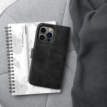 Atverčiamas dėklas, skirtas iPhone 7 / 8 / SE 2020 / SE 2022, „Tender Book“, juodas Atverčiamas dėklas, skirtas iPhone 7 / 8 / SE 2020 / SE 2022, „Tender Book“, juodas