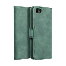 Atverčiamas dėklas, skirtas iPhone 7 / 8 / SE 2020 / SE 2022, „Tender Book“, žalias Atverčiamas dėklas, skirtas iPhone 7 / 8 / SE 2020 / SE 2022, „Tender Book“, žalias
