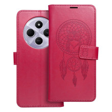 MEZZO dėklas, skirtas XIAOMI Redmi 14C, sapnų gaudyklė, rausvai raudona MEZZO dėklas, skirtas XIAOMI Redmi 14C, sapnų gaudyklė, rausvai raudona