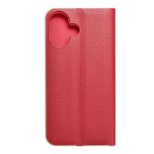 Flip case for iPhone 17 Luna Book Gold red Flip case for iPhone 17 Luna Book Gold red