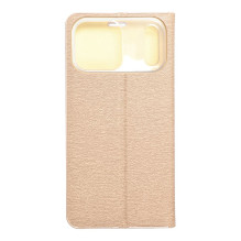 Flip case for iPhone 17 PRO MAX Luna Book Gold gold