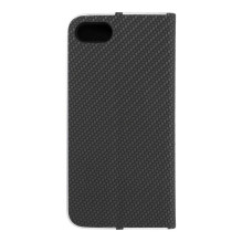 Flip case for iPhone 7 / 8 / SE 2020 / SE 2022 Luna Book Carbon black Flip case for iPhone 7 / 8 / SE 2020 / SE 2022 Luna Book Carbon black