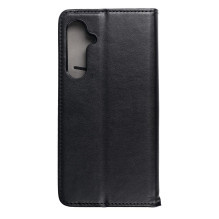 Atverčiamas dėklas, skirtas „Samsung S23 FE Smart Magneto“, juodas Atverčiamas dėklas, skirtas „Samsung S23 FE Smart Magneto“, juodas