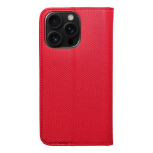 Flip case for iPhone 16 PRO Smart Case Book red