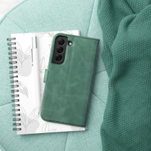 Atverčiamas dėklas, skirtas „Samsung A52 5G / A52 LTE (4G) / A52s 5G Tender Book“, žalias Atverčiamas dėklas, skirtas „Samsung A52 5G / A52 LTE (4G) / A52s 5G Tender Book“, žalias