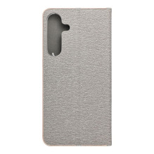Flip case for Samsung S25 FE Luna Book Gold silver