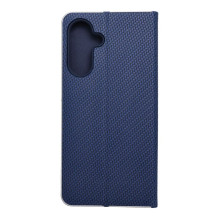 Flip case for Samsung A17 Luna Book Carbon blue