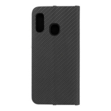 Flip case for Samsung A20e Luna Book Carbon black