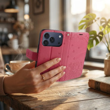 MEZZO Book case for IPHONE 17 PRO MAX cats red